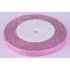 Stuha lurexová 23 m, šíře 6 mm varianta 5 růžová