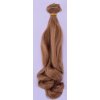 Vlasy pro panenky 15 cm rovné se zvlněným koncem varianta 8