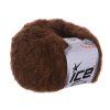 Příze Kan Mohair Light varianta 69700 hnědá