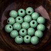 Korálky dřevěné 10mm/20ks varianta zelené