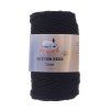 Příze Cotton Cord 2mm varianta 30 černá
