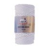 Příze Cotton Cord 2mm varianta 1 bílá