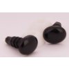 Očička nebo čumáček černý oválný varianta 10x14mm