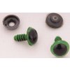 Očička 8 mm kulatá varianta zelená
