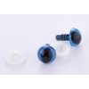 Očička 15 mm kočičí varianta modrá