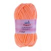 Příze Samet Soft Fine varianta 276 neonově lososová