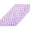 Pruženka síťovaná  šíře 7 cm varianta fialová