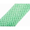 Pruženka síťovaná  šíře 7 cm varianta mentolová