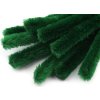 Drátek modelovací chlupatý Ø15 mm/30 cm varianta zelený