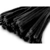 Drátek modelovací chlupatý Ø6 mm/30 cm varianta černá