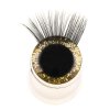 Očička s řasami 18 mm 3D varianta zlatá