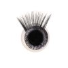 Očička s řasami 18 mm 3D varianta stříbrná