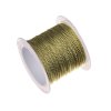 Lurexová šňůra 1mm / 20 m varianta zlatá