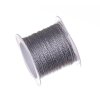 Lurexová šňůra 1mm / 20 m varianta stříbrná