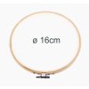 Kruh pro vyšívání bambusový varianta ø 16 cm