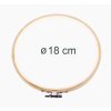Kruh pro vyšívání bambusový varianta ø 18 cm