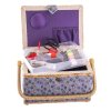Sewing box 24x17,5x13 cm with accessories