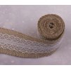 Jutová stuha ozdobná 50 mm/2m varianta 1