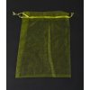 Green organza bag 17x23cm