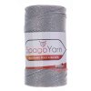 Řetízková háčkovací příze Macrame Poly 4 Silver 060