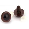 Očička 15 mm varianta hnědá