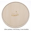 Dno překližkové kruh varianta 25 cm-6 mm