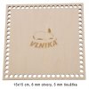 Dno překližkové čtverec varianta 15x15 cm-6 mm