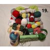Special mix of yarns