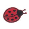 Iron-on patch ladybug 70x48 mm