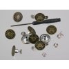 Jeans button 10pcs+screwdriver