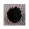 Pompon ze sztucznego futra z pętelką 7cm