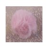 Faux fur pompom with loop 7cm