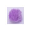 Faux fur pompom with loop 7cm