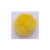 Faux fur pompom with loop 7cm