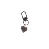 Carabiner with heart pendant