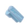 Náprstek na vedení přízí plastový varianta světle modrý