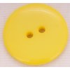 Knoflík 23 mm varianta žlutý