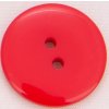 Knoflík 23 mm varianta červený