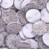 Knoflík  13 mm třpytivý varianta 3