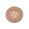 Knoflík 38 mm plastový NUT varianta béžový