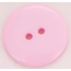 Knoflík 17 mm plastový varianta růžový