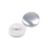 Knoflík 21 mm potahovací bílý varianta bílá