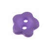 Knoflík květina FLORY varianta fialová 12 mm