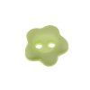 Knoflík květina FLORY varianta světle zelený 12 mm