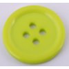 Knoflík 20 mm varianta světle zelený