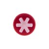 Knoflík 14 mm varianta červený