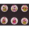 Button 15 mm owl MIX