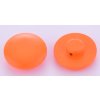 Knoflík 20 mm varianta 1 oranžový