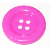 Knoflík plastový 50 mm varianta růžový světle