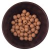 Korálek dřevěný kulatý ø10mm/20g varianta lososový